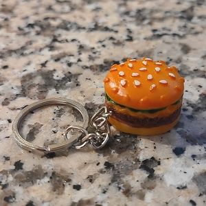 Burger Keychain - Small
